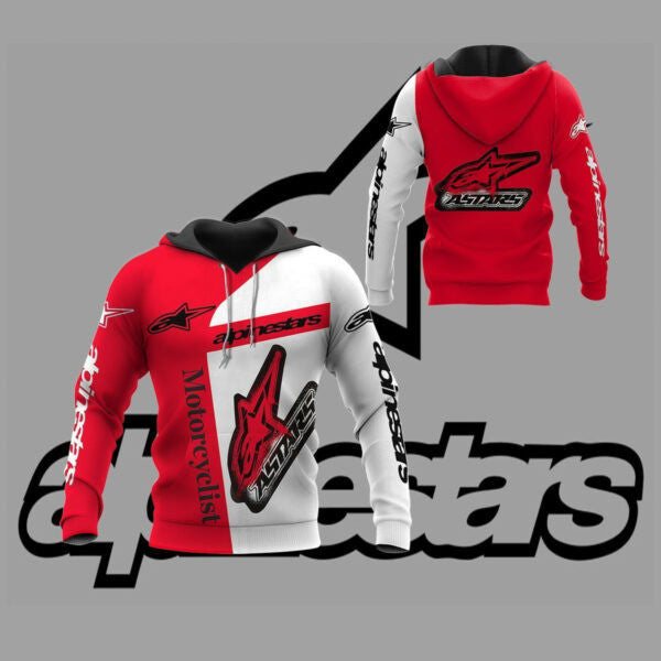 Alpinestars Shirt Fan Gift 85, Stylist Unisex 3d Hoodie Zip Hoodie 281