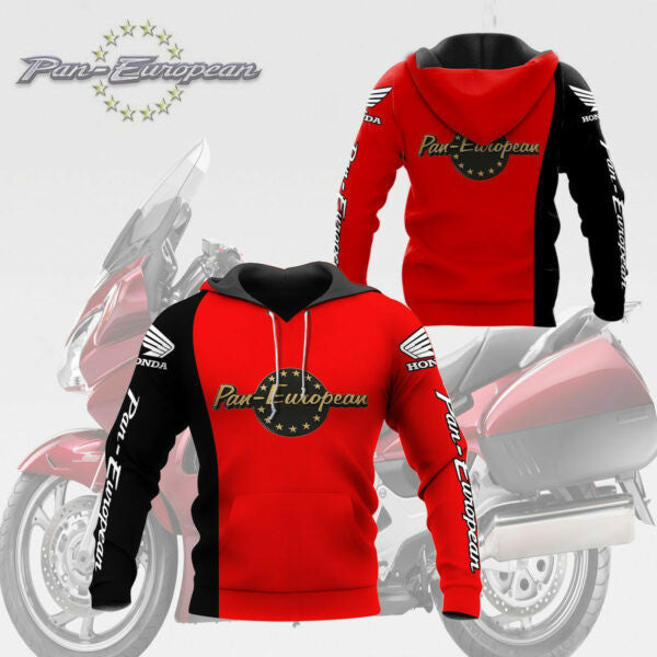 Honda Pan European Shirt Fan Gift 203, Stylist Unisex 3d Hoodie Zip Hoodie 926