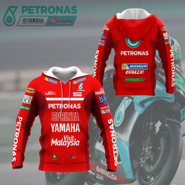 Yamaha Petronas Shirt Fan Gift 242, Stylist Unisex 3d Hoodie Zip Hoodie 1871