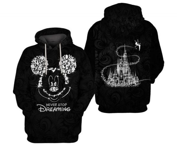 Mickey Mouse Comics Disney Cartoon Bling 2k744 Lover Gift ,mickey Disney All Over Print 3d Hoodie 2432