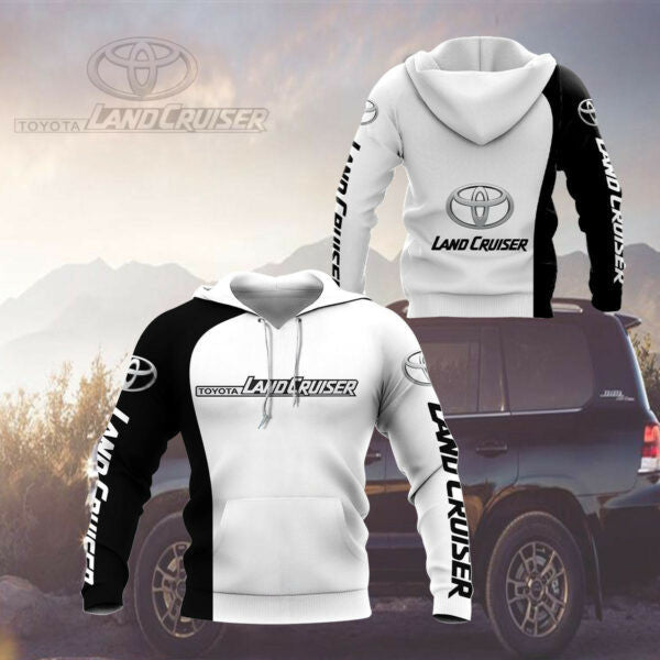 Toyota Land Cruiser Shirt Fan Gift 204, Stylist Unisex 3d Hoodie Zip Hoodie 2513