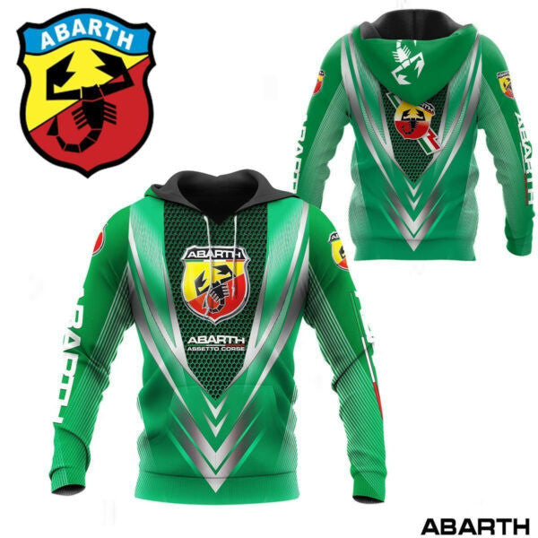 Abarth Shirt Fan Gift 15, Stylist Unisex 3d Hoodie Zip Hoodie 1174