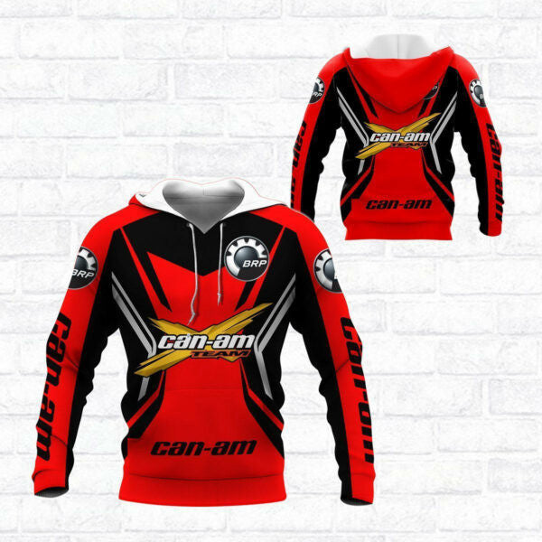 Can-am Shirt Fan Gift 824, Stylist Unisex 3d Hoodie Zip Hoodie 5