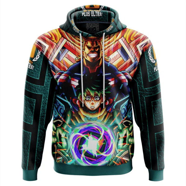Deku X All Might My Hero Academia Fan Gift, Deku X All Might My Hero Academia Aop Hoodie 377