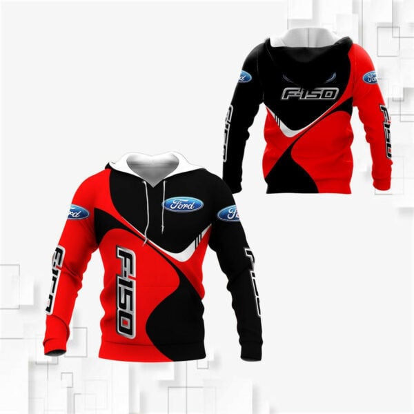 Ford F150 Shirt Fan Gift 330, Stylist Unisex 3d Hoodie Zip Hoodie 27