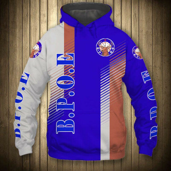Benevolent And Protective Order Of Elks 5k434 Fan Gift Stylist Unisex Cartoon 3d Hoodie Zip Hoodie 1651