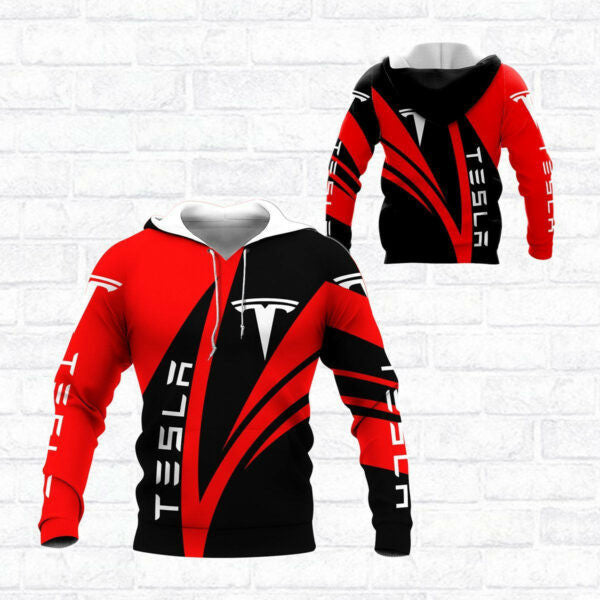 Tesla Motors Shirt Fan Gift 718, Stylist Unisex 3d Hoodie Zip Hoodie 2825