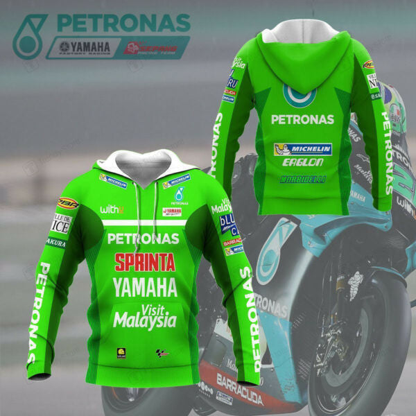 Yamaha Petronas Racing Shirt Fan Gift 542, Stylist Unisex 3d Hoodie Zip Hoodie 2115