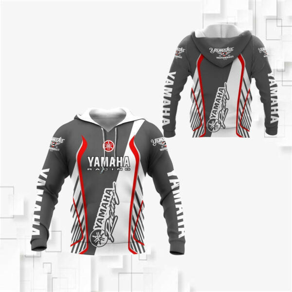 Yamaha Racing Shirt Fan Gift 573, Stylist Unisex 3d Hoodie Zip Hoodie 2697