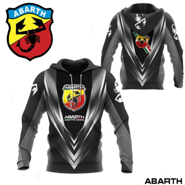 Abarth Shirt Fan Gift 12, Stylist Unisex 3d Hoodie Zip Hoodie 805