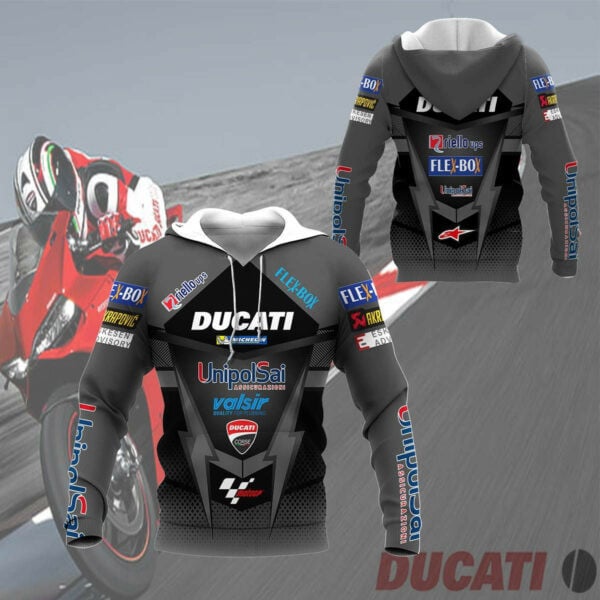 Ducati Shirt Fan Gift 226, Stylist Unisex 3d Hoodie Zip Hoodie 1029