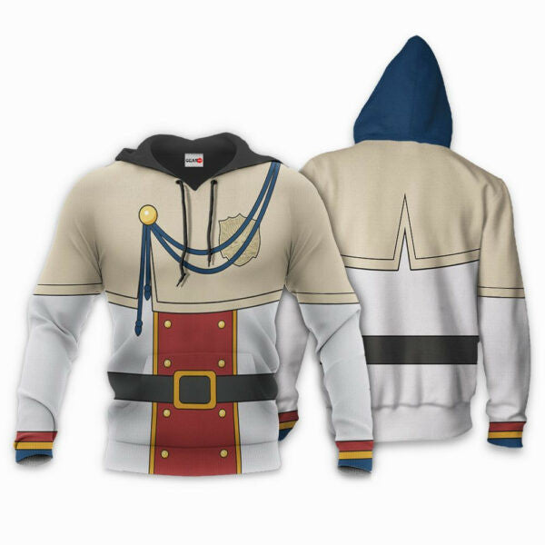 Golden Dawn Uniform Black Clove Anime 3k430 Fan Gift Stylist Unisex Cartoon 3d Hoodie Zip Hoodie 808