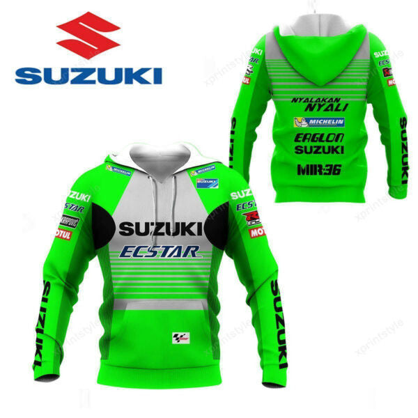 Suzuki Racing Shirt Fan Gift 502, Stylist Unisex 3d Hoodie Zip Hoodie 1810