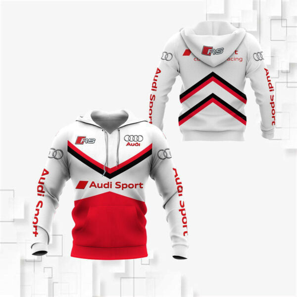 Audi Sport Luxury Car 8k319 Fan Gift 3d Zip Hoodie Hoodie Ii0 1280