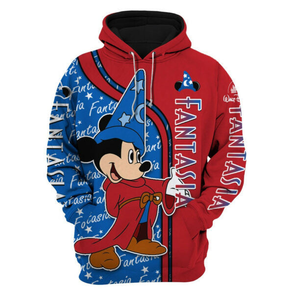Mickey Mouse Fantasy Disney Fan Gift, Mickey Mouse Fantasy Gift, Mickey Mouse Fantasy Aop Hoodie, Zip Hoodie 2698