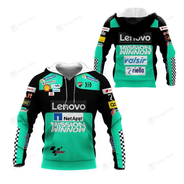 Ducati Racing Shirt Fan Gift 526, Stylist Unisex 3d Hoodie Zip Hoodie 372