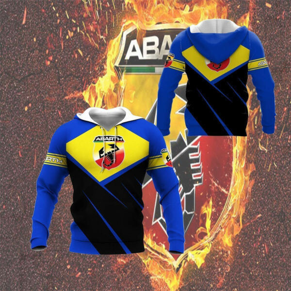 Abarth Shirt Fan Gift 10, Stylist Unisex 3d Hoodie Zip Hoodie 255