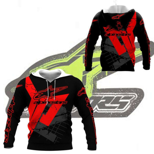 Alpinestars Shirt Fan Gift 888, Stylist Unisex 3d Hoodie Zip Hoodie 1387