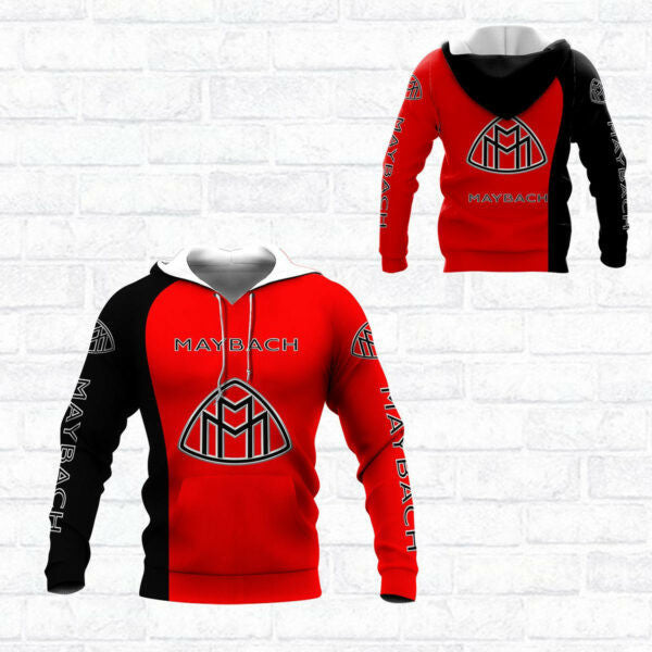 Maybach Shirt Fan Gift 1006, Stylist Unisex 3d Hoodie Zip Hoodie 864