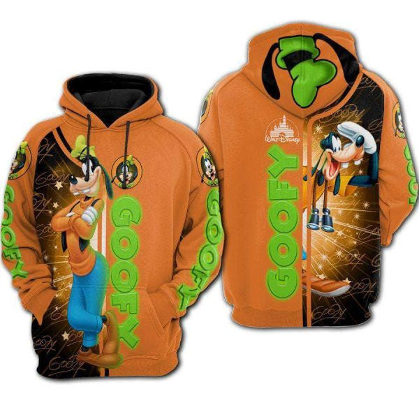 Goofy Mickey Mouse Disney Cartoon 2k754 Lover Gift,goofy Mickey Mouse Disney All Over Print 3d Hoodie 360
