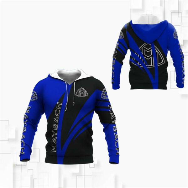 Maybach Shirt Fan Gift 1032, Stylist Unisex 3d Hoodie Zip Hoodie 14