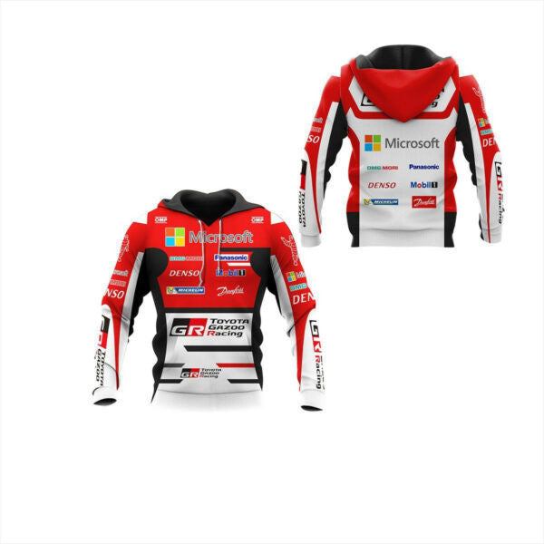 Toyota Gazoo Racing Shirt Fan Gift 585, Stylist Unisex 3d Hoodie Zip Hoodie 2245