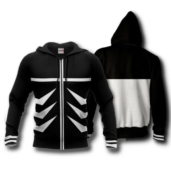 Ken Kaneki Fight Uniform Tokyo Ghoul Anime 3k351 Fan Gift Stylist Unisex Cartoon 3d Hoodie Zip Hoodie 1345