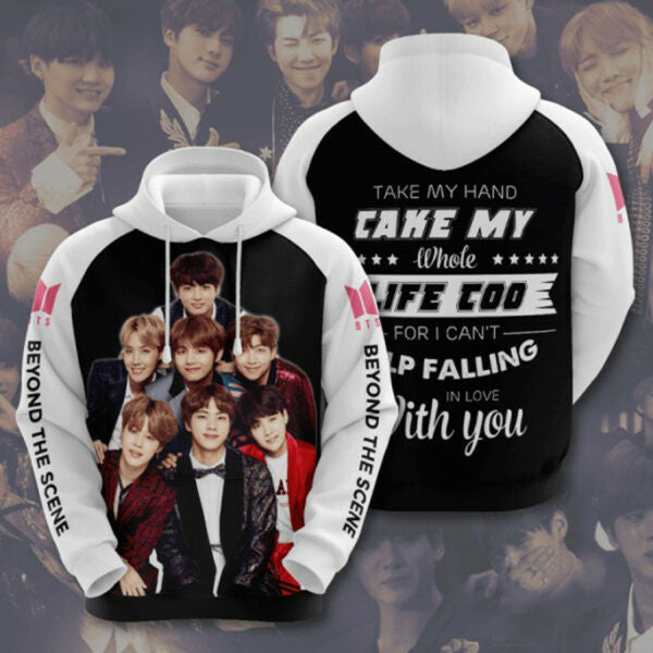 Bts Kpop Band Fan Gift, Bts Kpop Band Aop Hoodie 76