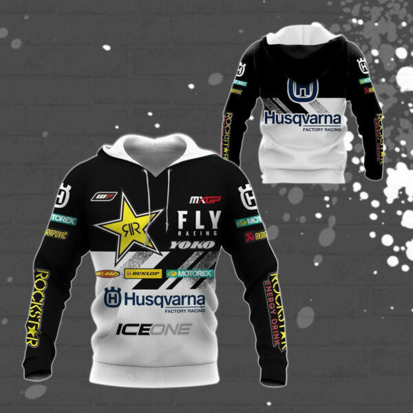 Husqvarna Racing Shirt Fan Gift 546, Stylist Unisex 3d Hoodie Zip Hoodie 248