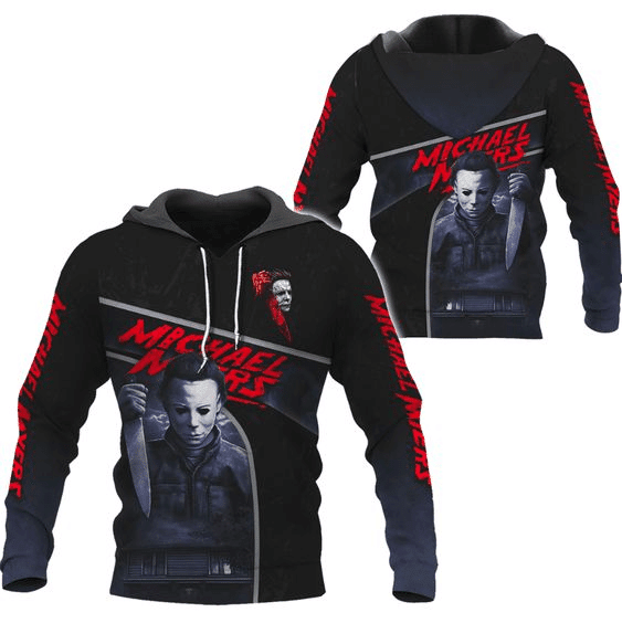 Michael Myers Friday The 13th Horror Movies 441 Fan Gift Stylist Unisex Cartoon Graphic Outfits Aop Hoodie 577