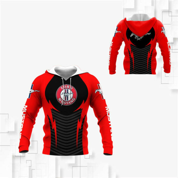 Ford Mustang Shelby Luxury Car 8k249 Fan Gift 3d Zip Hoodie Hoodie Ii0 631