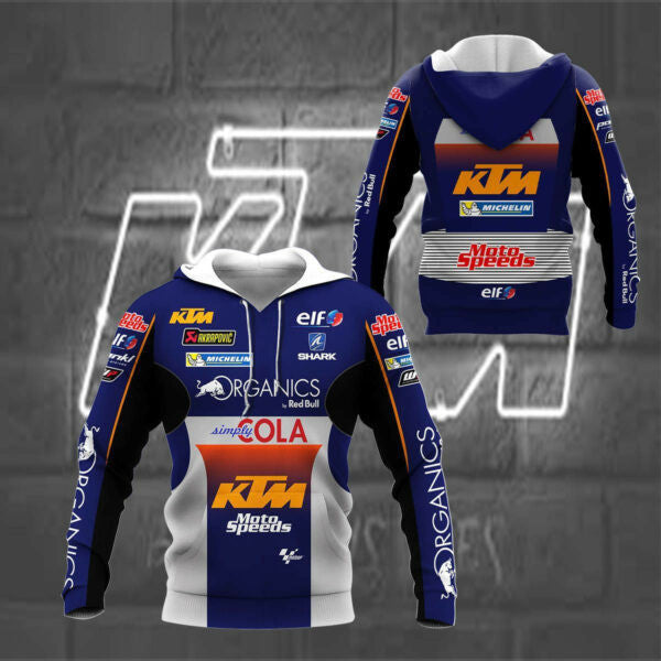 Ktm Ag Shirt Fan Gift 223, Stylist Unisex 3d Hoodie Zip Hoodie 765