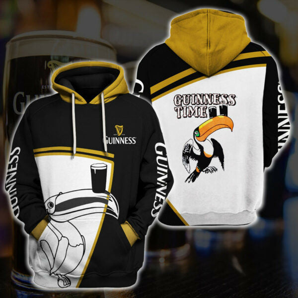 Guinness Beer Hoodie, Guiness Time Trending Hoodie 518 144