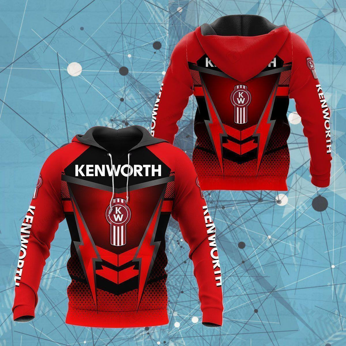 Kenworth Trucks Racing Team 7k887 Fan Gift 3d Zip Hoodie Hoodie Ii0