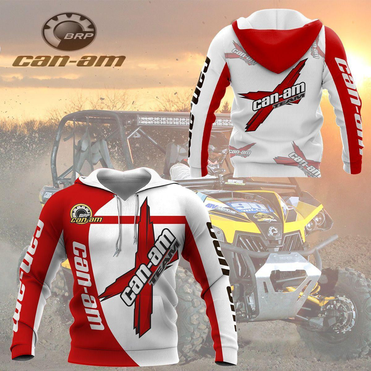 Can-am Shirt Fan Gift 188, Stylist Unisex 3d Hoodie Zip Hoodie