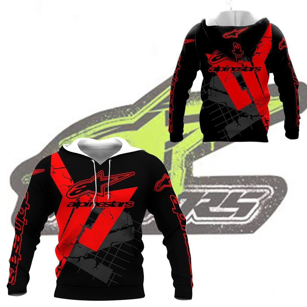 Alpinestars Shirt Fan Gift 888, Stylist Unisex 3d Hoodie Zip Hoodie