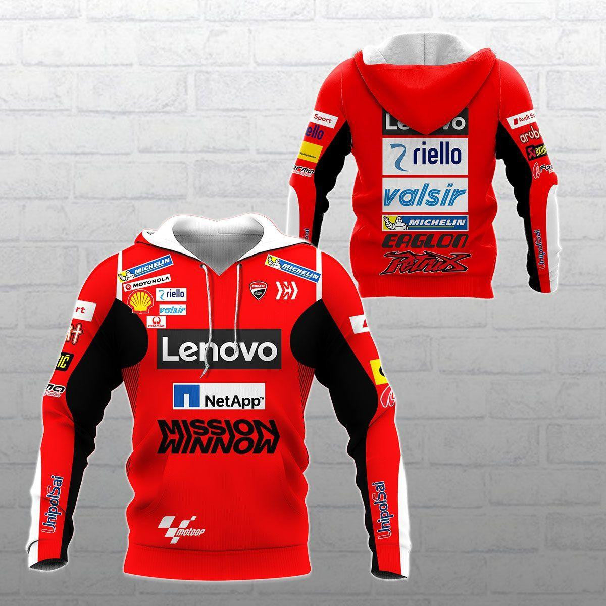 Ducati Shirt Fan Gift 212, Stylist Unisex 3d Hoodie Zip Hoodie