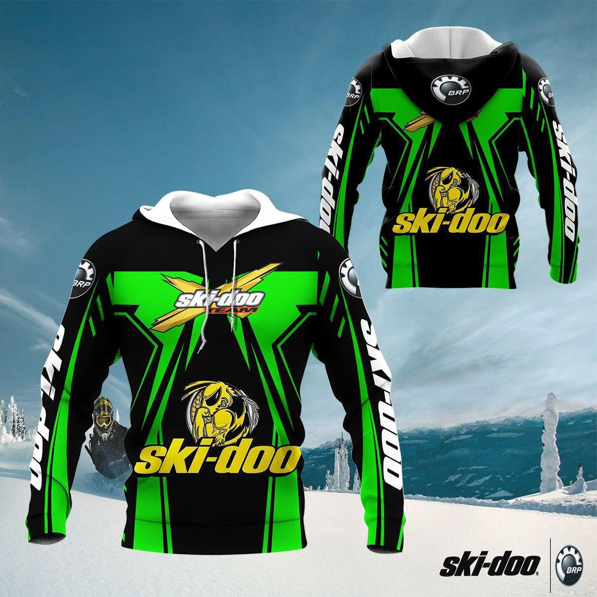 Ski-doo Shirt Fan Gift 469, Stylist Unisex 3d Hoodie Zip Hoodie
