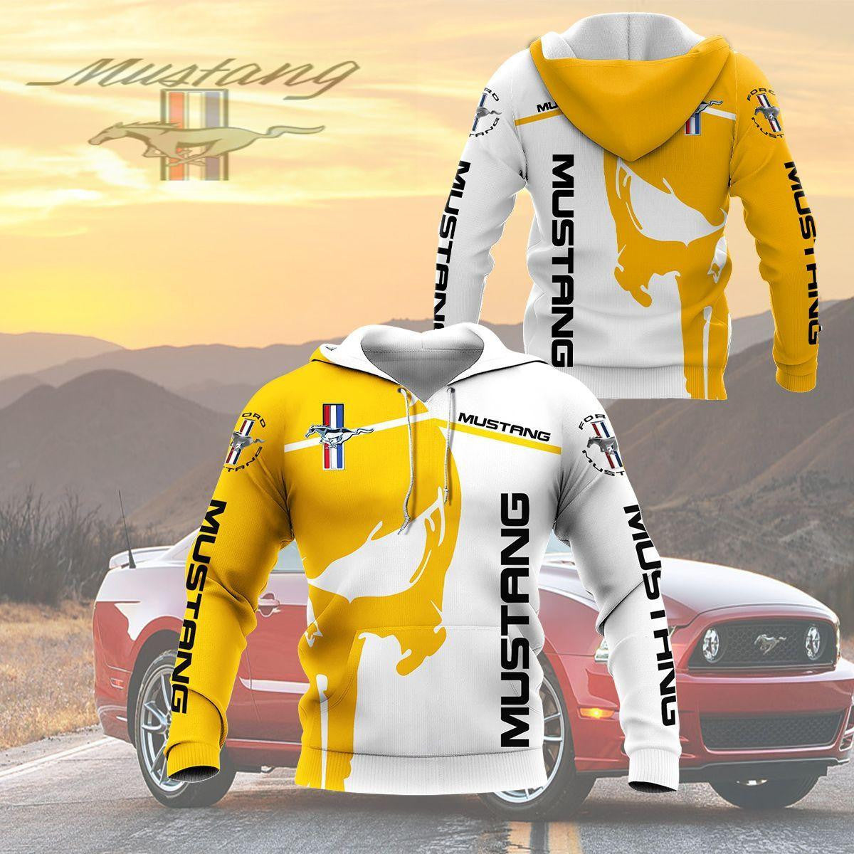 Punishes Ford Mustang Shelby Luxury Car 8k212 Fan Gift 3d Zip Hoodie Hoodie Ii0