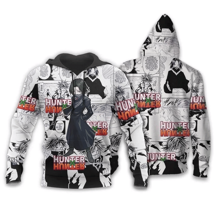 Feitan Portor Anime Manga Hunter X Hunter 1 For Men And Women 3d Hoodie Zip Hoodie