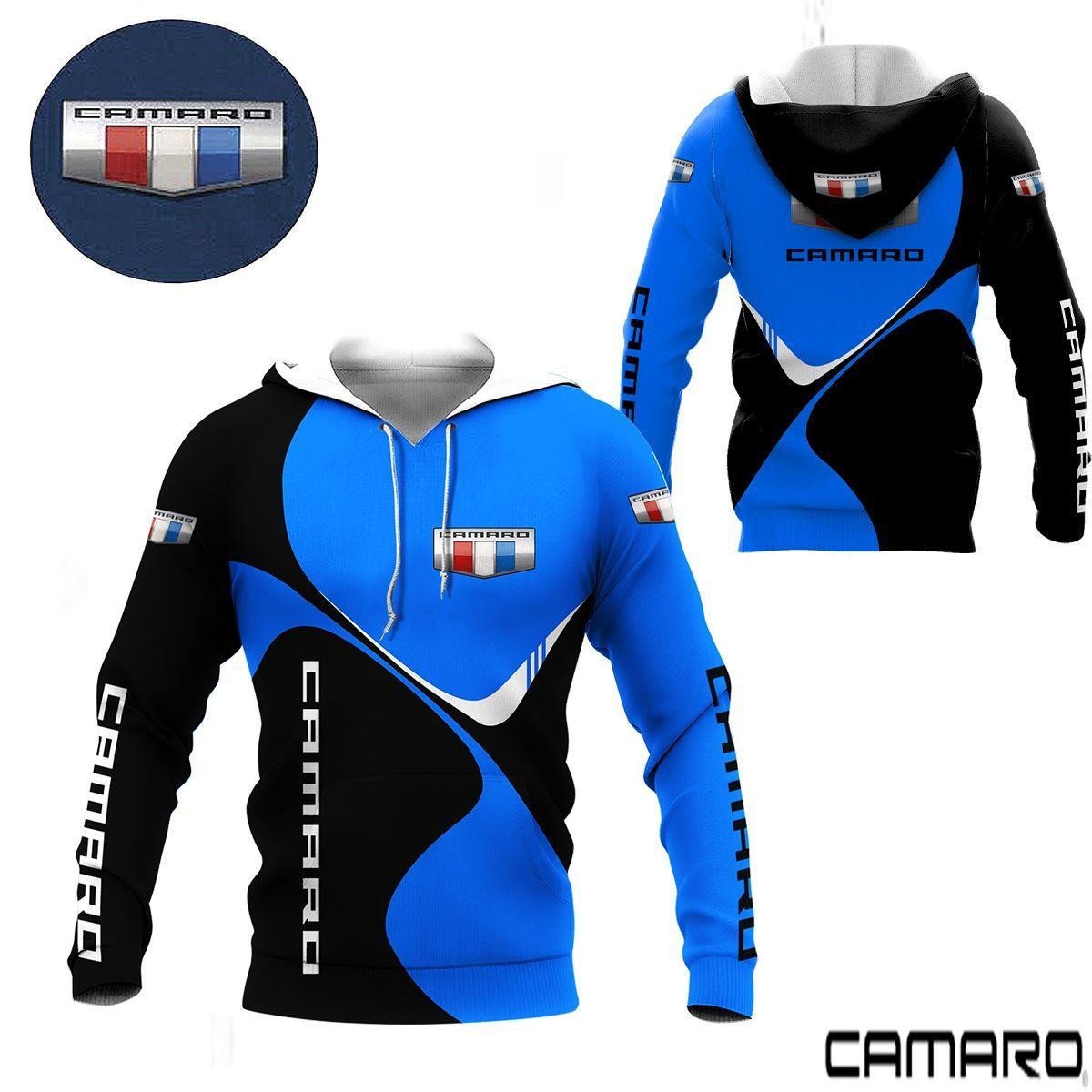 Chevrolet Camaro Shirt Fan Gift 338, Stylist Unisex 3d Hoodie Zip Hoodie