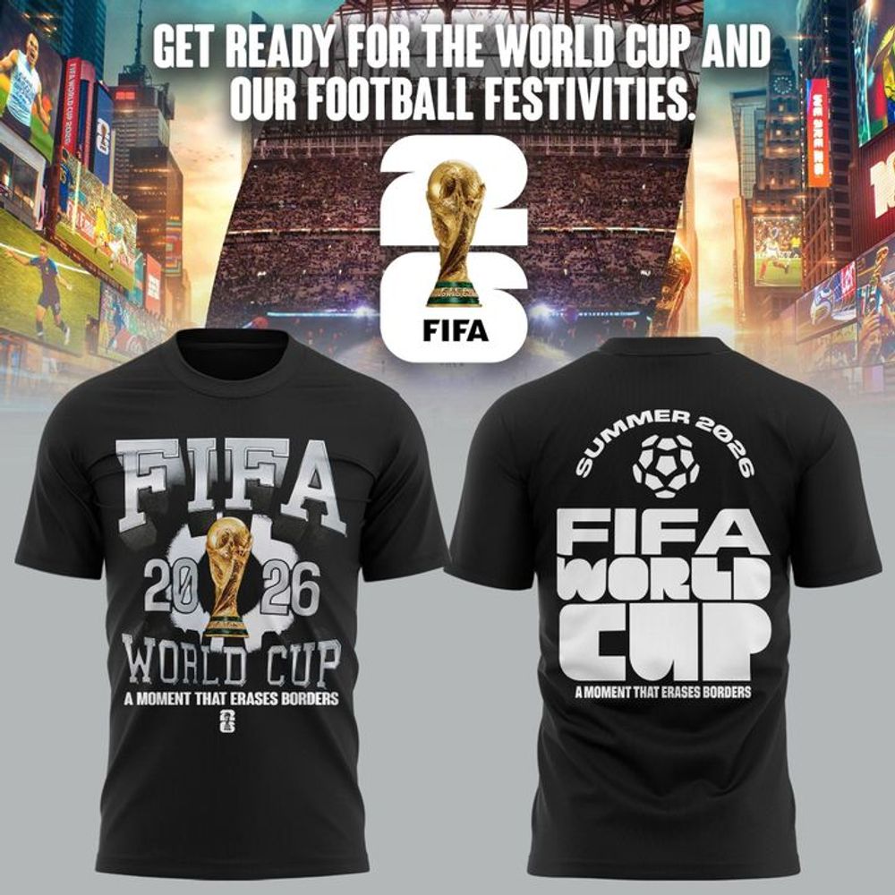 FIFA World Cup 26 A Moment That Erases Borders Special Shirt - Playzoneprime